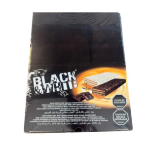 BLACK&WHITE CHOCOLATE WAFER 6X24X55GR