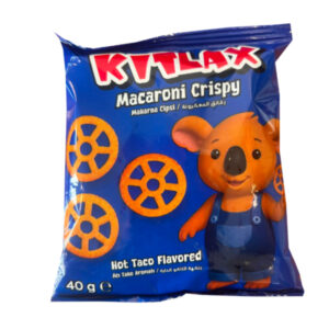 KITLAX MACARONI CRISPY HOT TACO 48X40GR