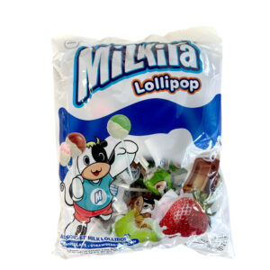 MILKITA LOLLIPOP ASSORTED 6X50ST