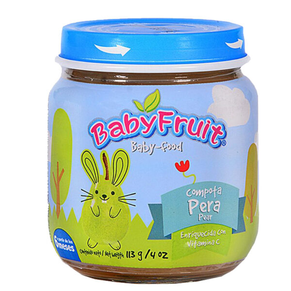 BABY FRUIT PEAR 24X113GR