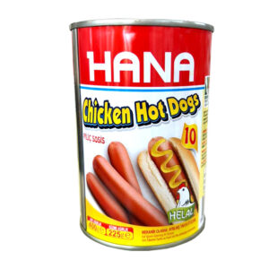 HANA CHICKEN HOT DOGS 12X400GR