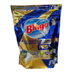 BINGO DISHWASH CAPSU DIAMOND 5X548GR
