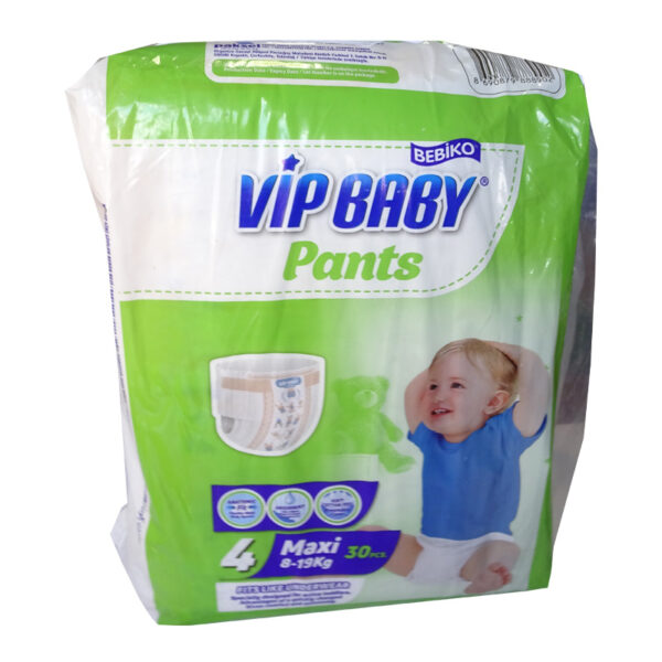 VIP BABY PANTS 4 MAXI 5X30ST