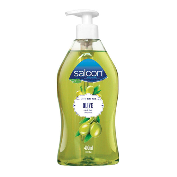 SALOON HANDSOAP OLIVE 12X400 ML