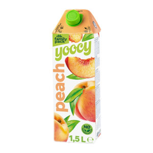 YOOCY PEACH FRUIT DRINK 8X1.5L