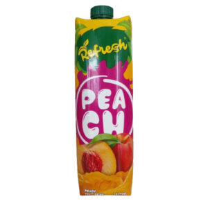 REFRESH PEACH FRUIT DRINK 12X1L