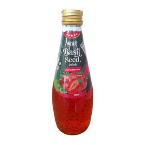 BASIL SEED DRINK STRAWBERRY 12X290ML