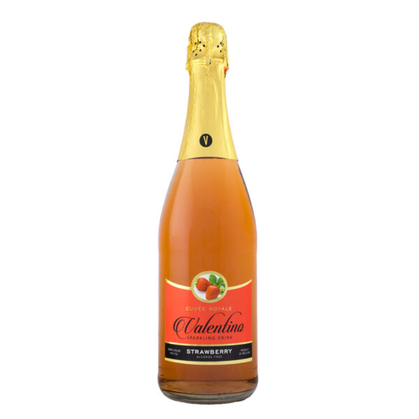 VALENTINO STRAWBERRY DRINK 12X750ML