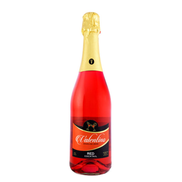 VALENTINO RED COCKTAIL DRINK 12X750ML