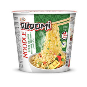 DUDOMI CUP VEGETABLE NOODLE 24X60GR